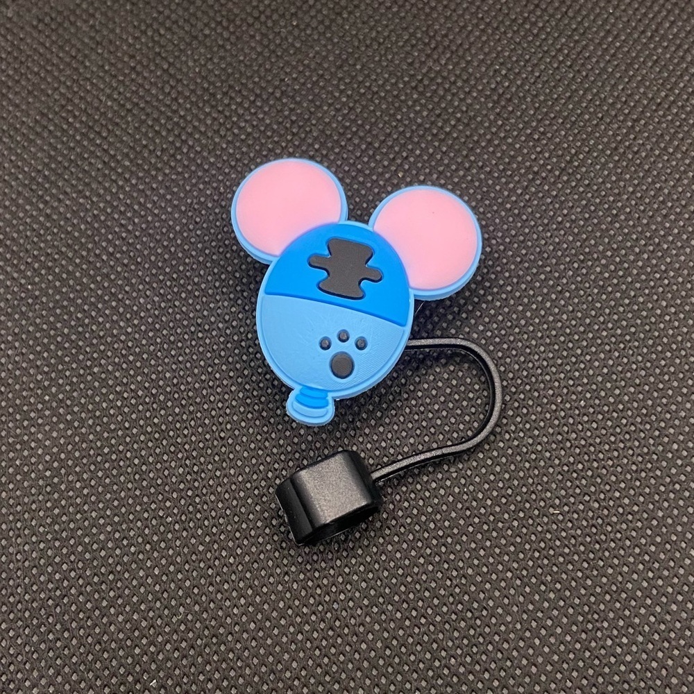 💜 5/$15 NIP Disney Stitch Straw Topper